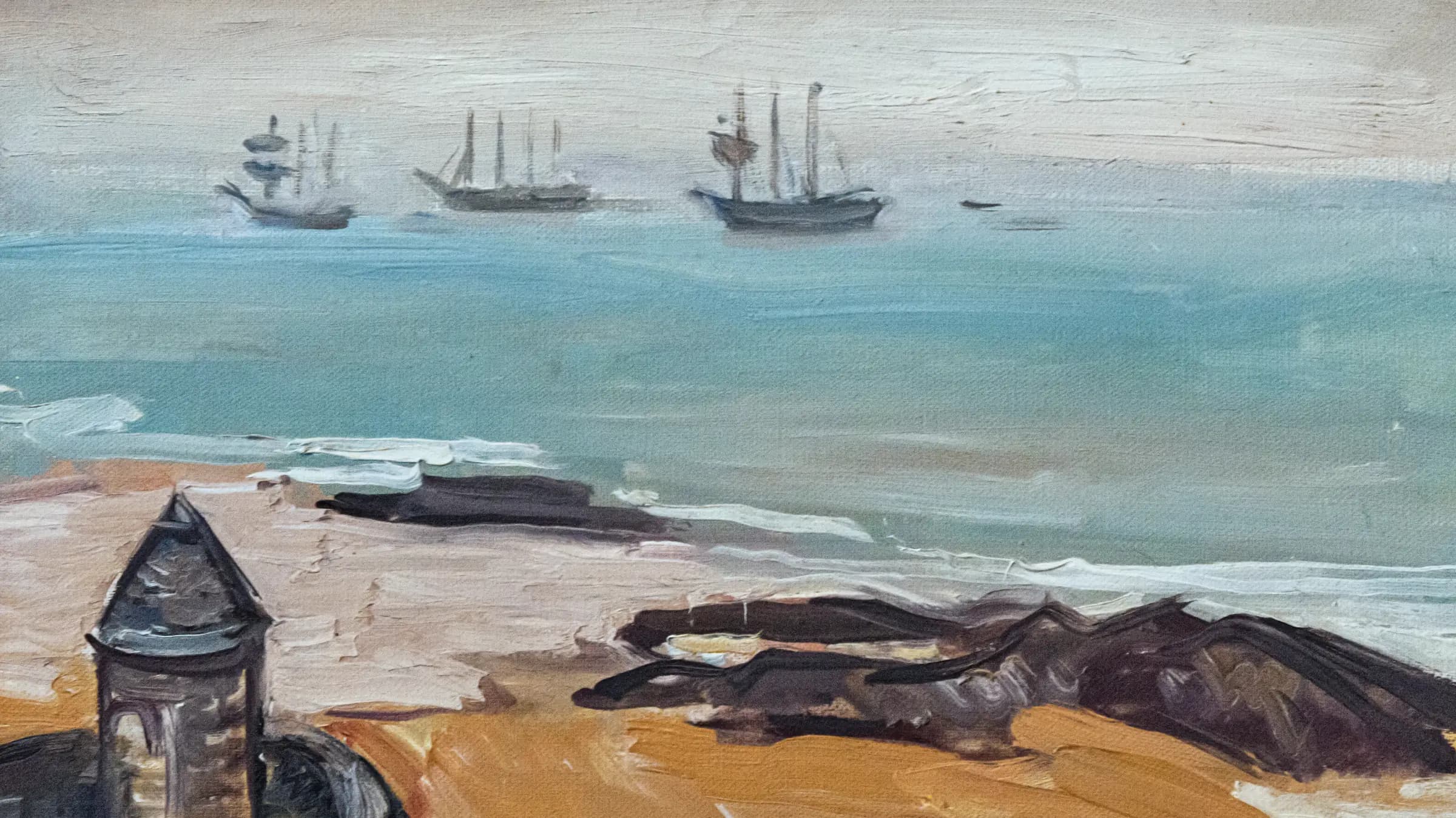 (Albi) Le large - Othon Friesz - MTL.inv.199, landscape painting by Othon Friesz.