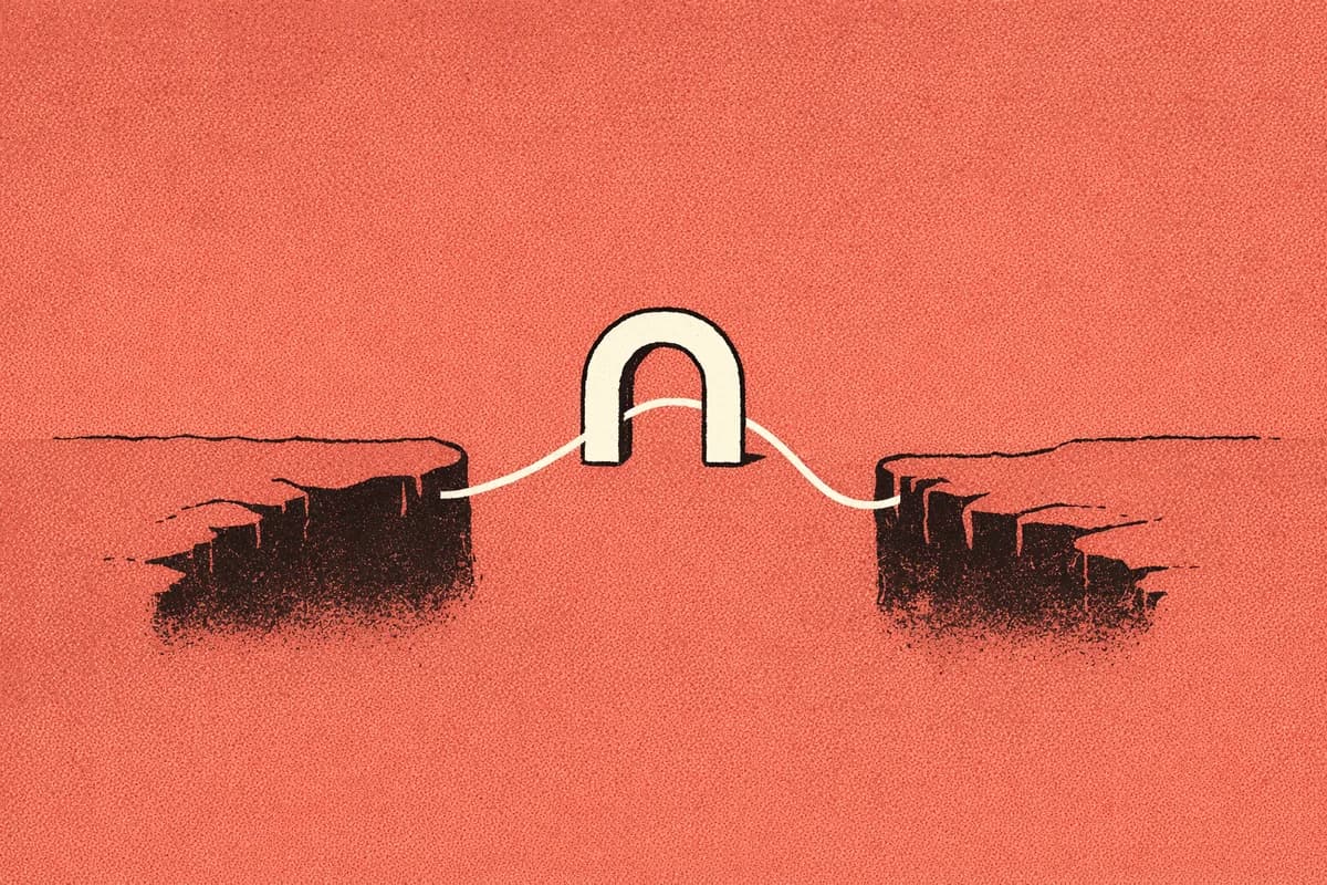Editorial illustration for Keep Agents Moving. A practical pattern for unsticking coding agents on long tasks.