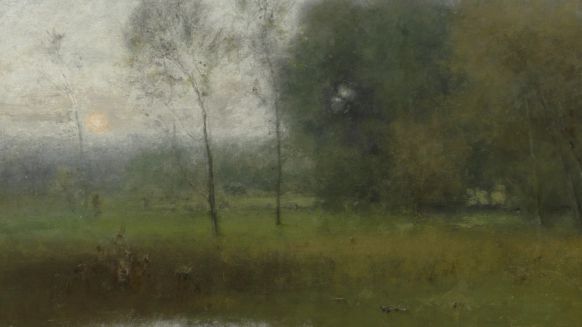 New Jersey Landscape, landscape painting by George Inness (1891).