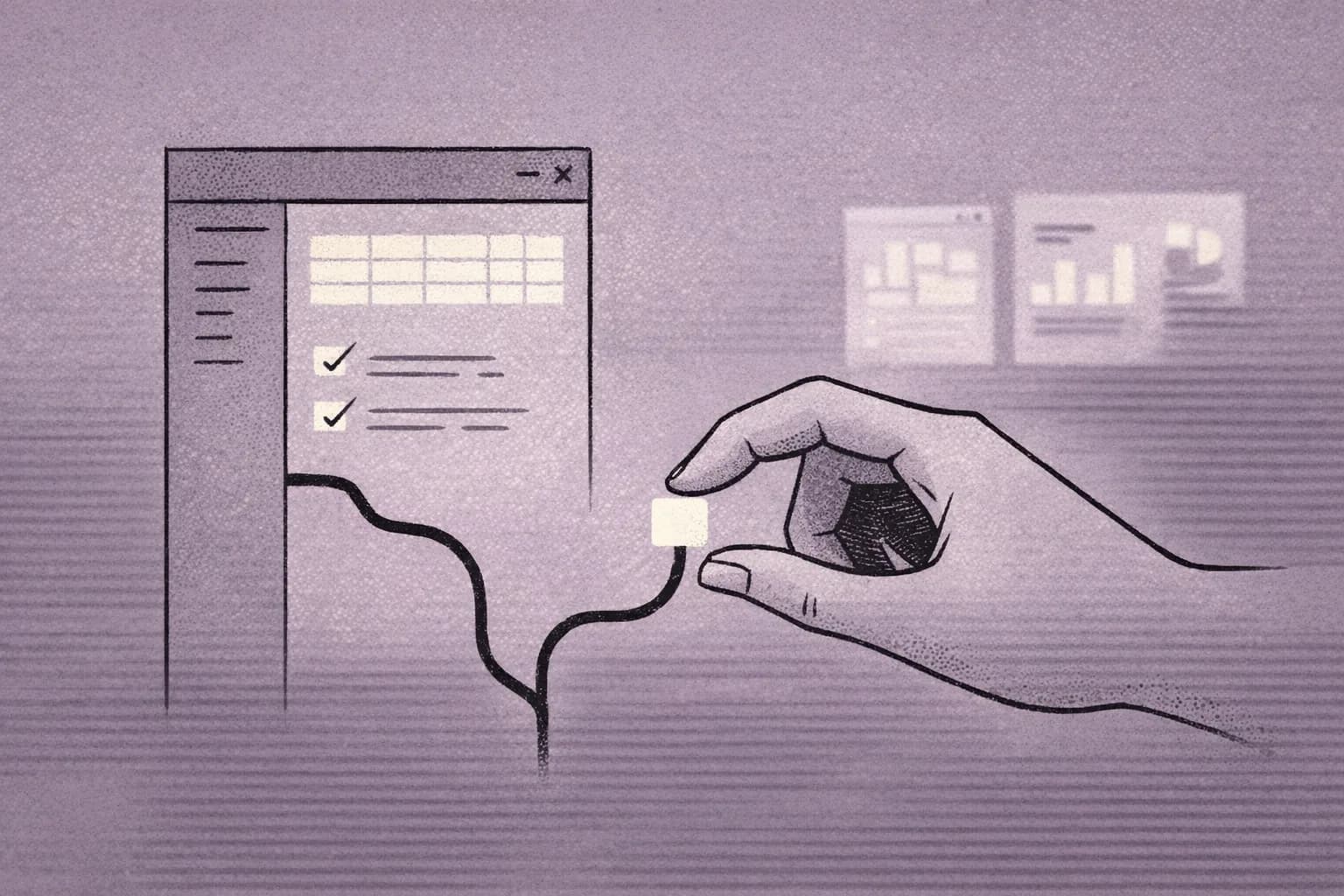 Editorial illustration for Cursor Canvases for Team Workflows. Cursor’s April 15 changelog adds canvases as a new agent output in the Agents Window.