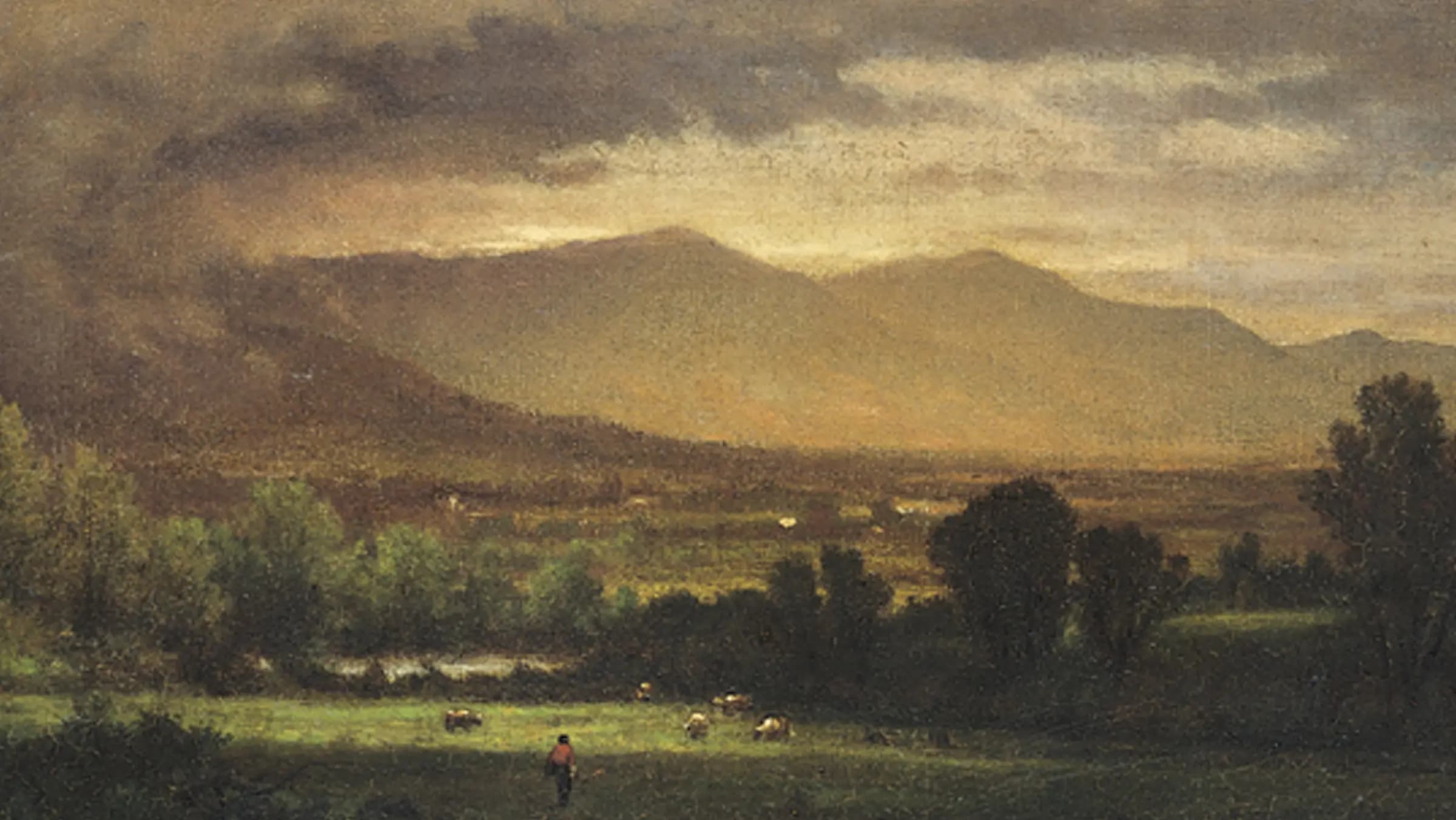 Delaware Valley (Brigham Young), landscape painting by George Inness (1860).